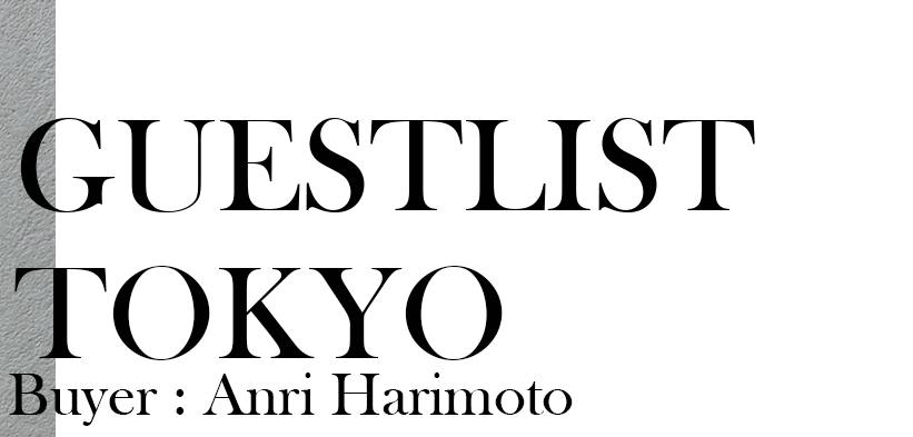 The Buyer's Eye GREYCHORDインタビュー vol3 Anri Harimoto